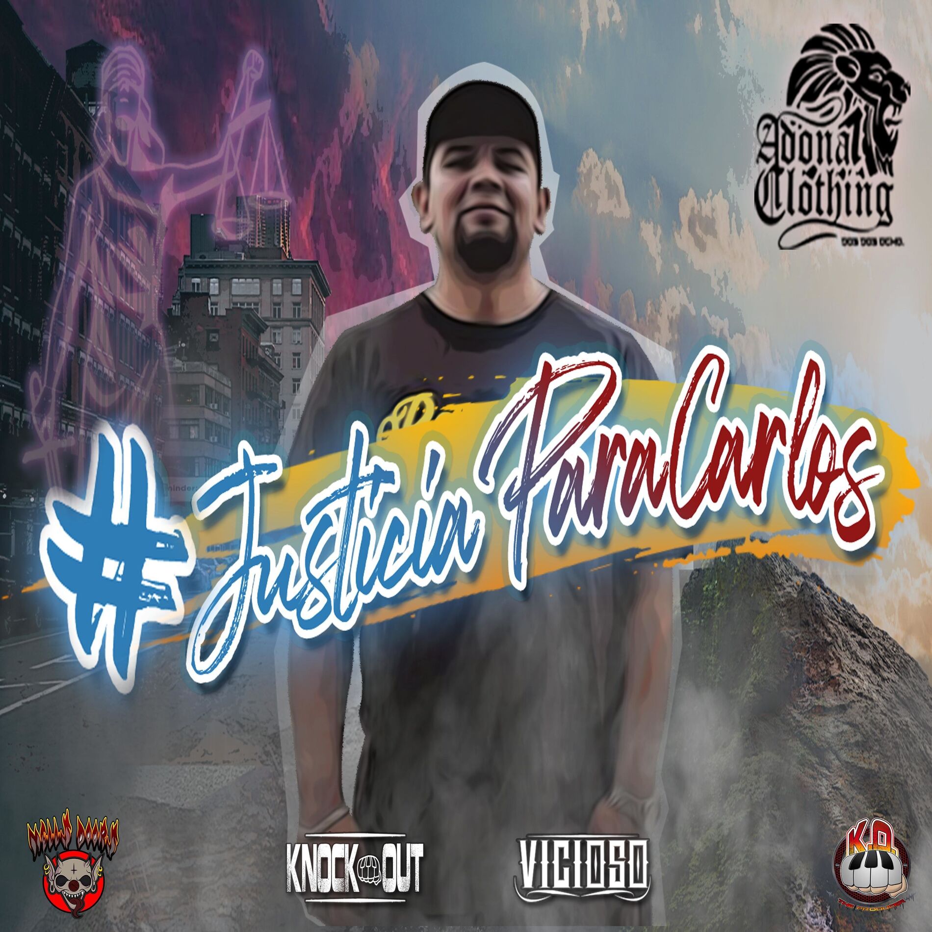 Album cover of Justicia Para Carlos (feat. Antonio Ferro, Eze Decko, Texas, Little Socred, 7Element, Ruben Muñoz, Woken CDT, Eme Lock, Lil Brocke