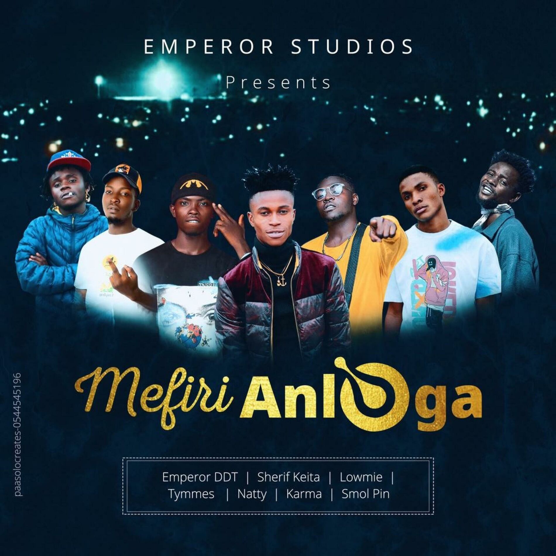 Album cover of Mefiri Anloga (feat. Smol pin, Lowmie, Sherif keita, Stagga Karma, Tymmes & Natty)