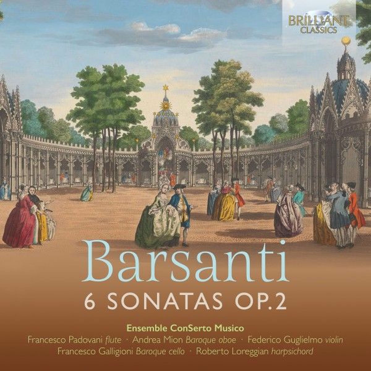 Album cover of Barsanti: 6 Sonatas, Op. 2