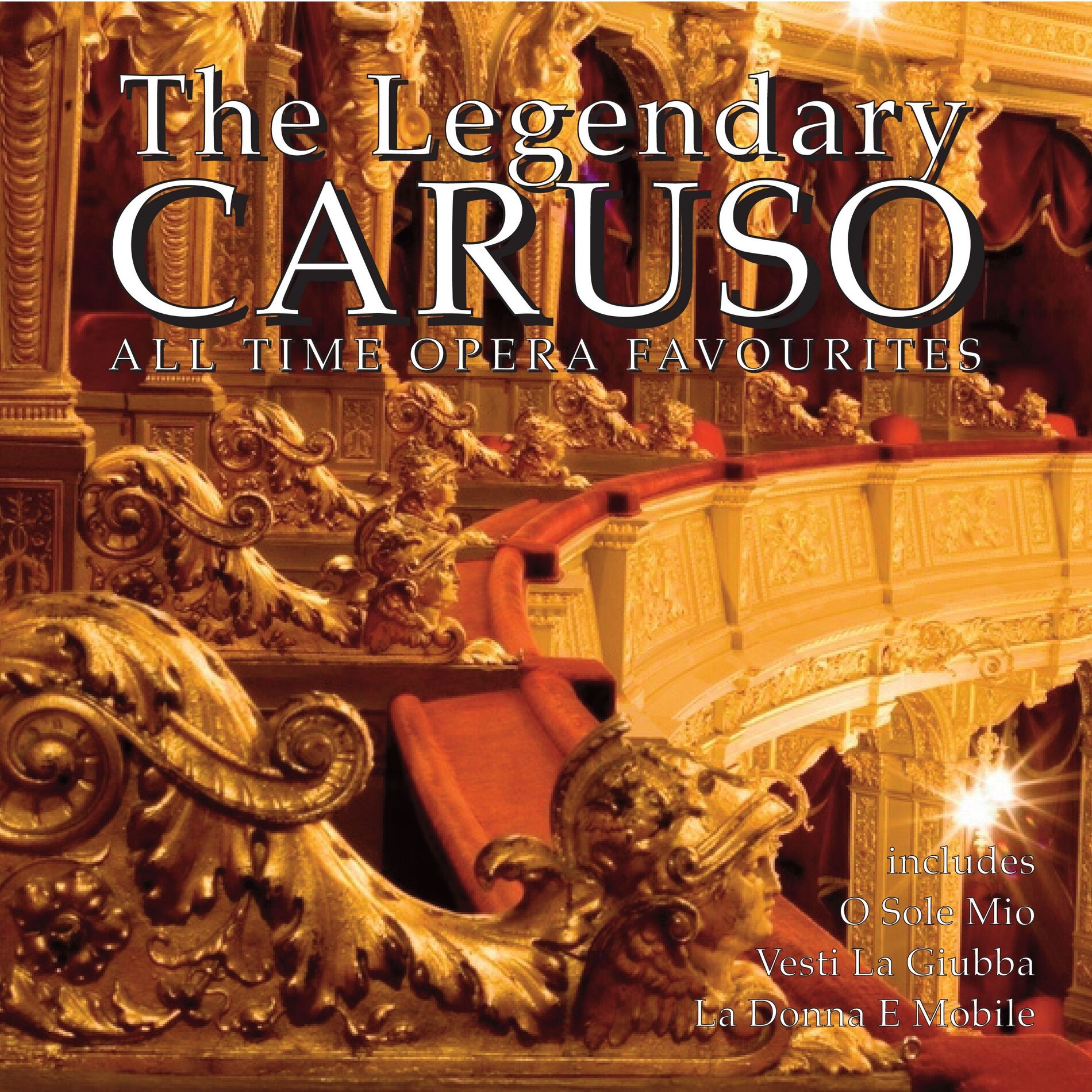 Album cover of The Legendary Caruso