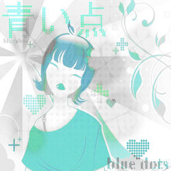 blue dots