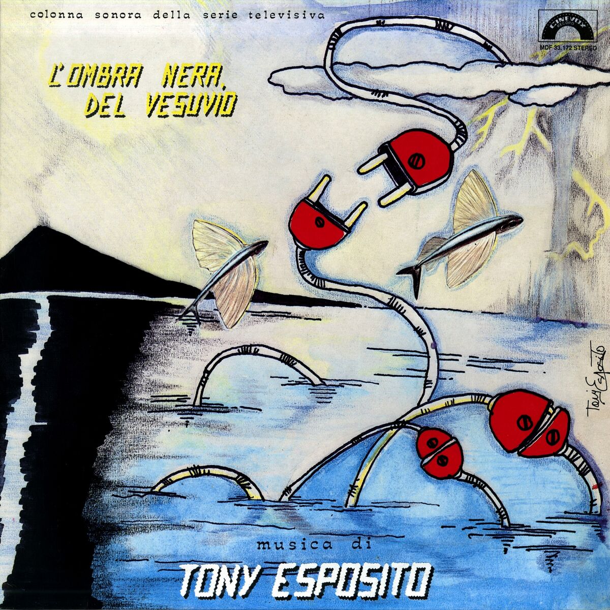 Album cover of L'ombra nera del vesuvio (Colonna sonora della serie televisiva 