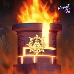 Cover of Blaze to Natlan (from "Genshin Impact")