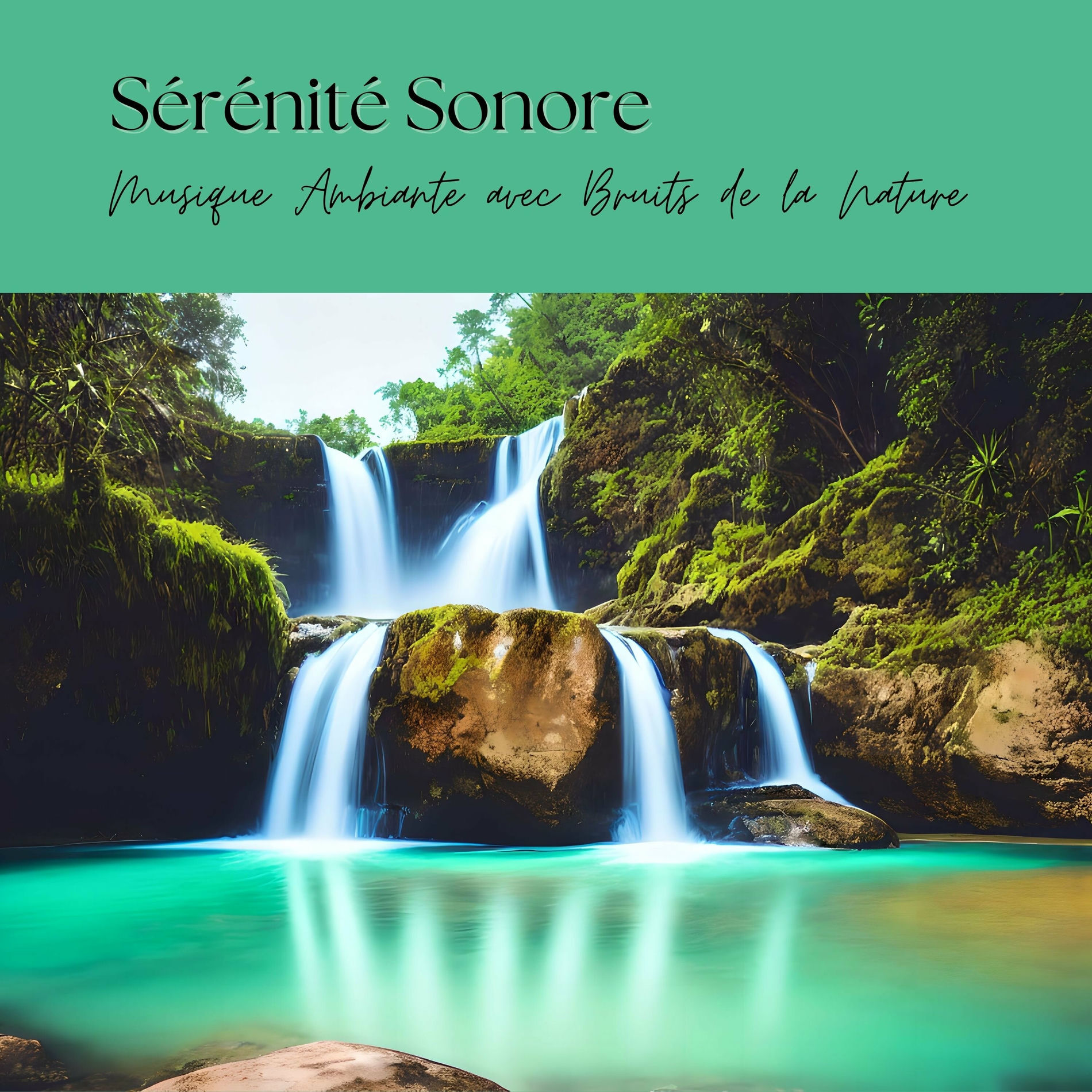 Album cover of Sérénité Sonore: Musique Ambiante avec Bruits de la Nature