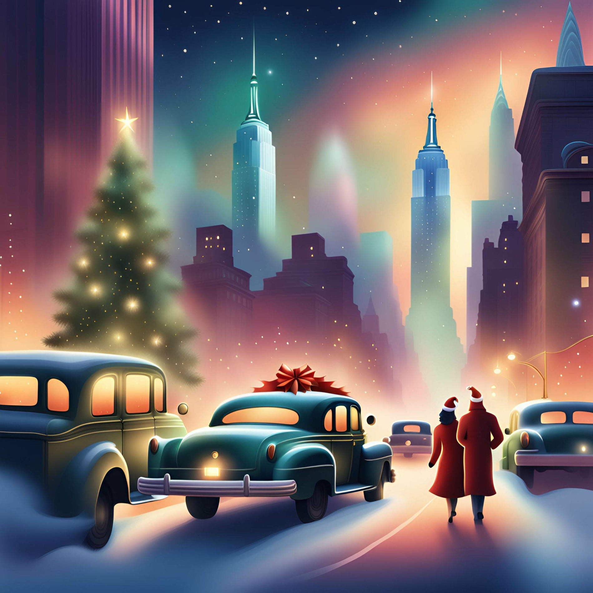 Album cover of Fairytale of New York (2024 Ambient Version) [And the bells were ringing out for Christmas Day]