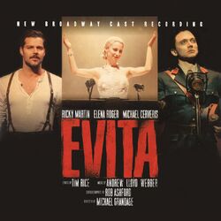 Cover of Evita (New Broadway Cast Recording 2012)