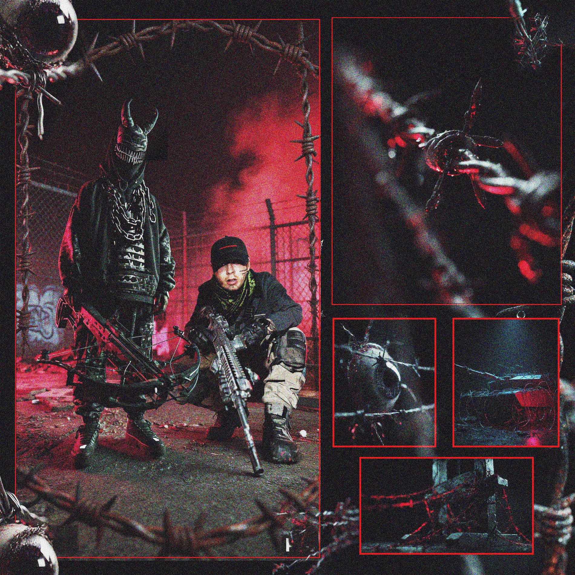 Album cover of Barbed Wire Guillotine