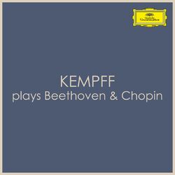 Cover of "Kempff Plays": Beethoven & Chopin