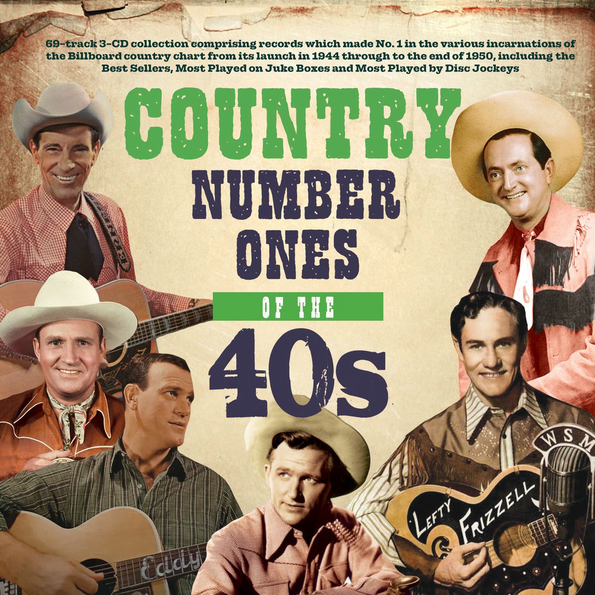 Album cover of The Country No. 1s Of The '40s