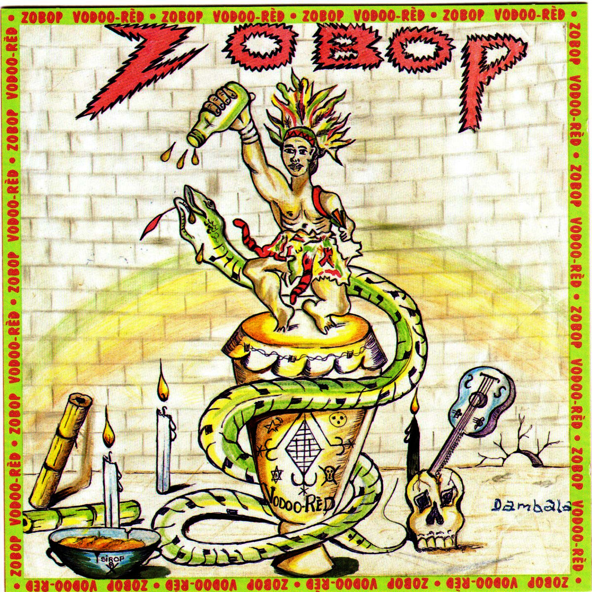 Album cover of Zobop Voodoo-Rèd