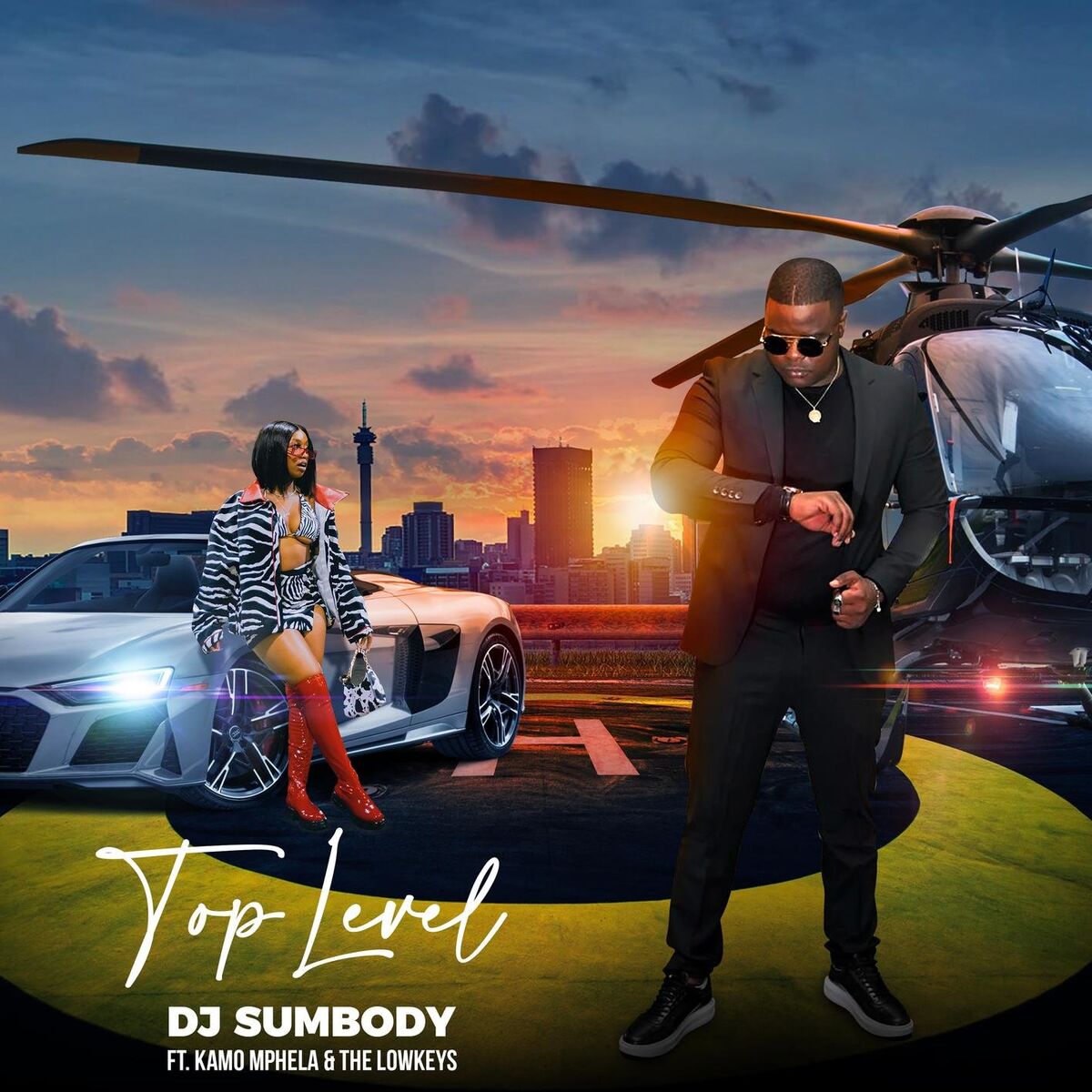 Album cover of Top Level (feat. Kamo Mphela & The Lowkeys)
