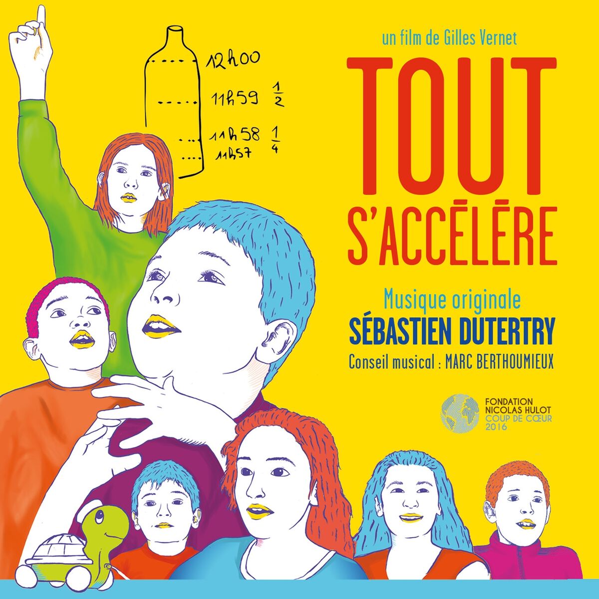 Album cover of Tout s'accélère (Bande originale du film de Gilles Vernet)