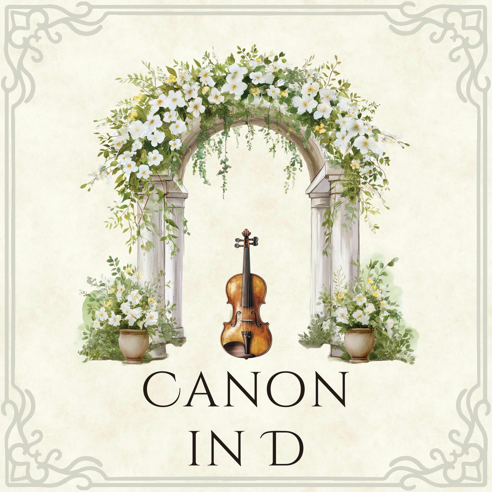 Album cover of Canon in D (Violin Wedding Version)