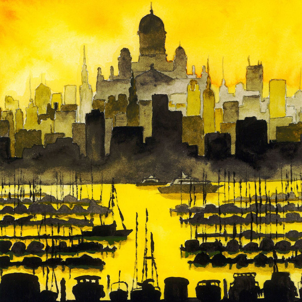 Pochette Juusto kumuloituu / Helsinki Skyline