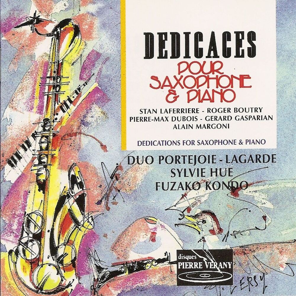 Picture of Dédicaces pour saxophone et piano