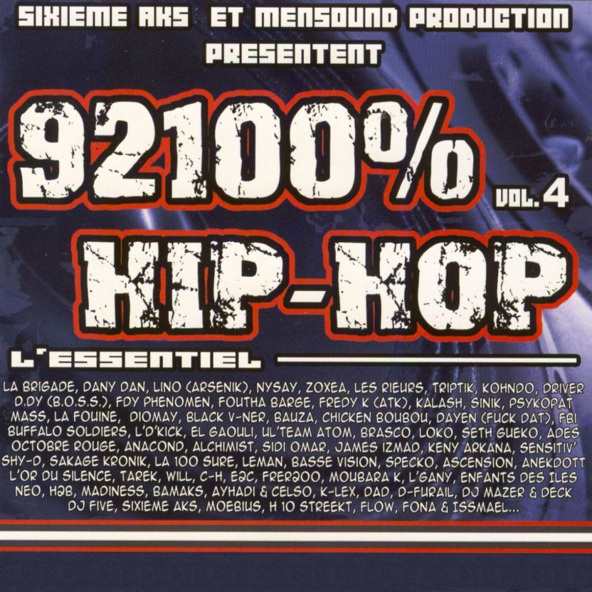 Album cover of 92100 Hip-Hop Vol. 4