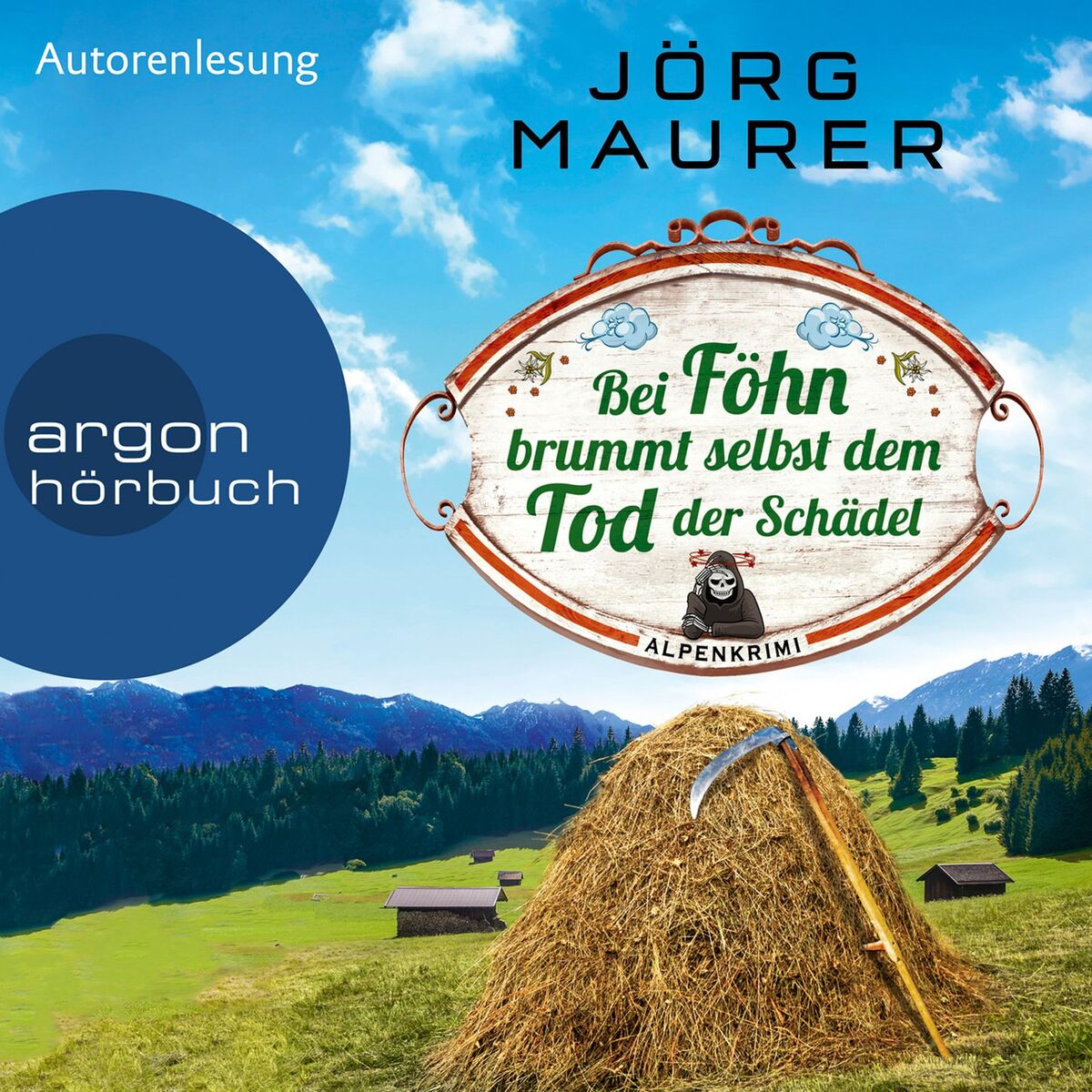 Album cover of Kapitel 1 - Bei Föhn brummt selbst dem Tod der Schädel - Kommissar Jennerwein ermittelt, Band 14