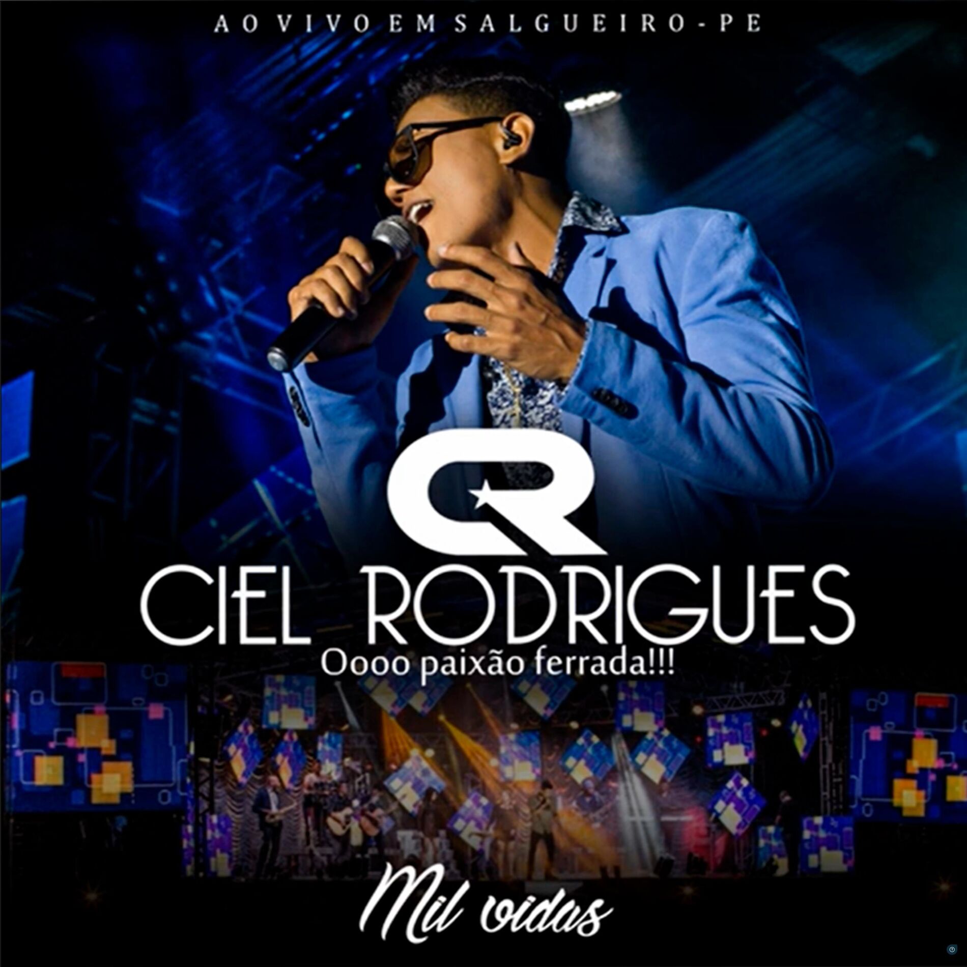 Album cover of Mil Vidas (Ao Vivo em Salgueiro, PE)