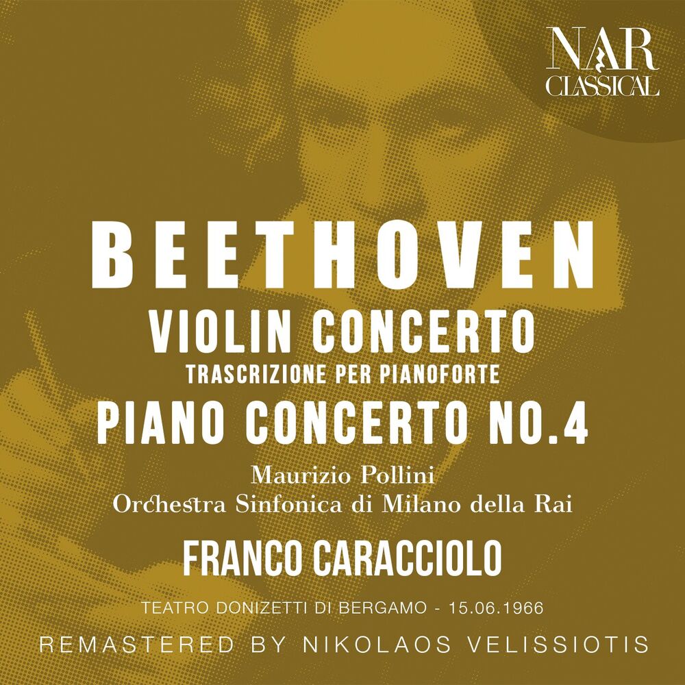 Picture of BEETHOVEN: CONCERTO IN RE MAGG. OP. 61 TRASCRIZIONE PER PIANOFORTE, PIANO CONCERTO No. 4