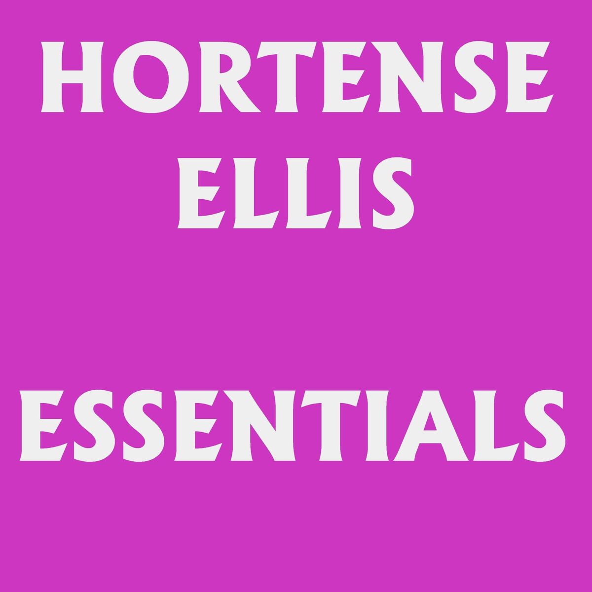 Album cover of Hortense Ellis Essentials