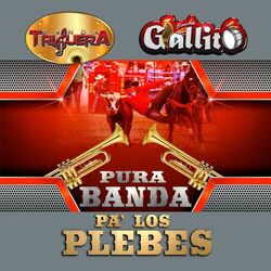 Cover of Pura Banda Pa' Los Plebes (Banda)