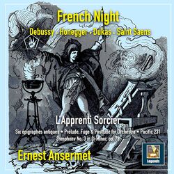 Cover of French Night: The Music of Debussy, Honegger, Dukas & Saint-Saëns
