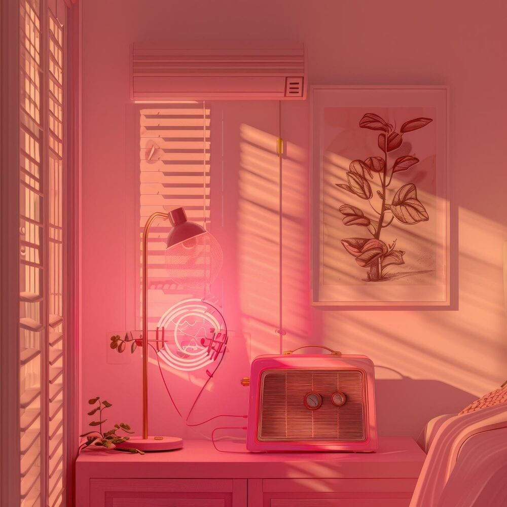 Picture of Pink Nebulae: Exploring the Cosmos of Dreams with Pink Noise's Guidance