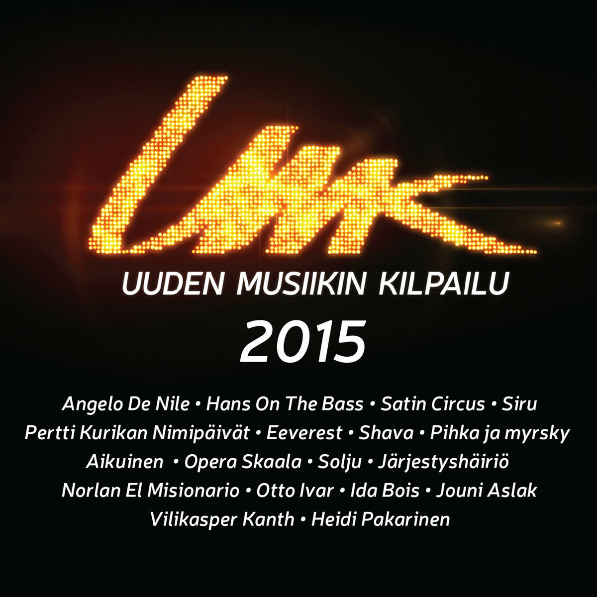 Album cover of UMK - Uuden Musiikin Kilpailu 2015