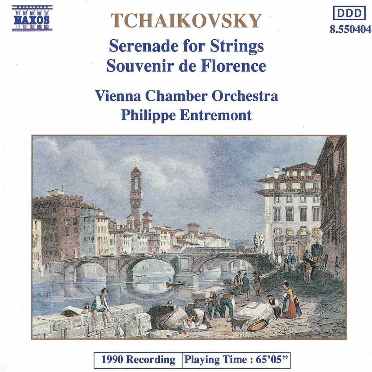 Album cover of Tchaikovsky: Serenade for Strings - Souvenir de Florence