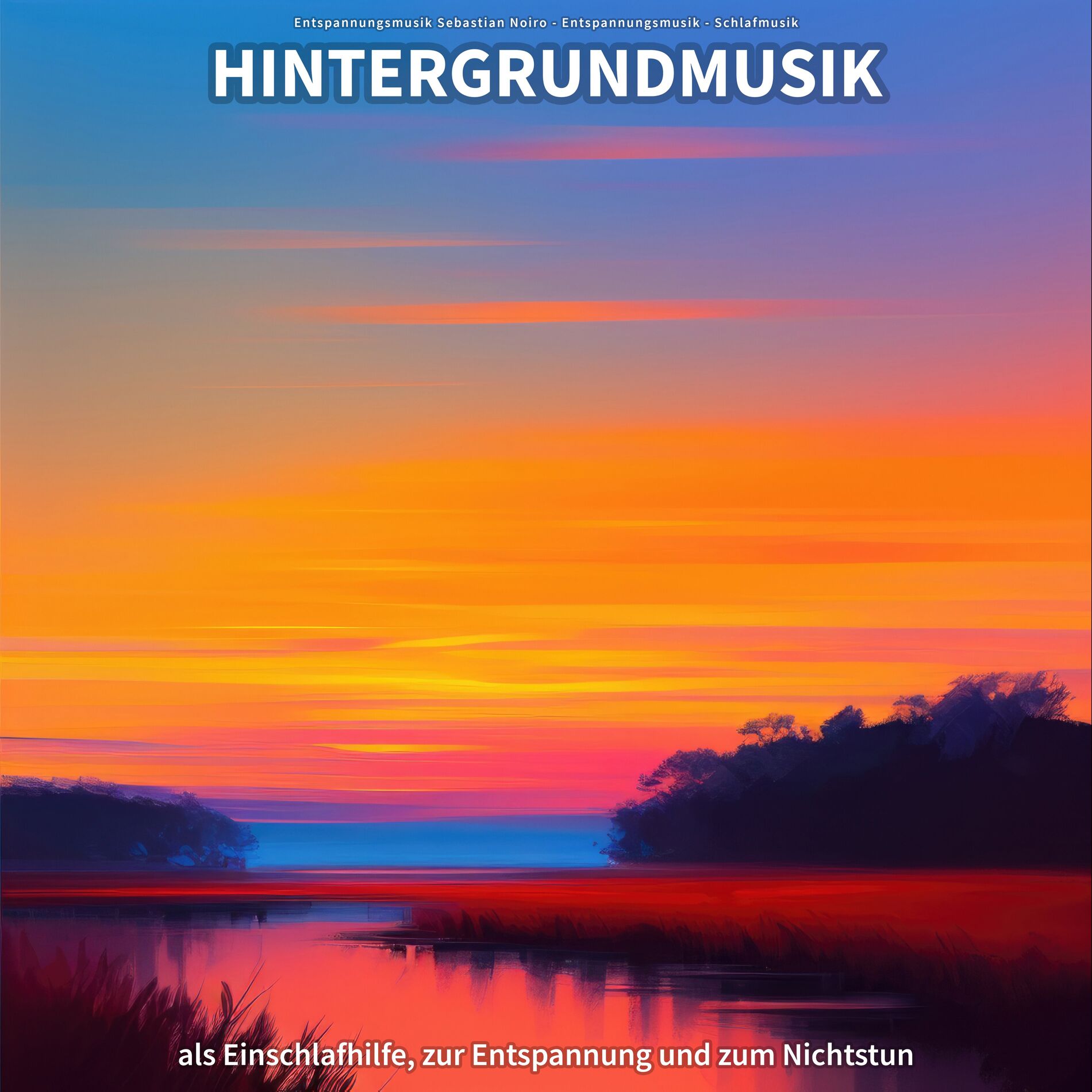 Album cover of Hintergrundmusik als Einschlafhilfe, zur Entspannung und zum Nichtstun