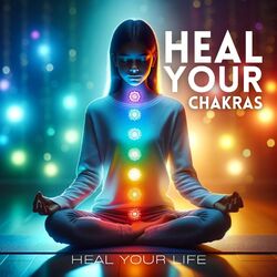 Cover of Heal Your Chakras, Heal Your Life: Balance Within, Holistic Healing, Release Blockages, Boost Wellbeing