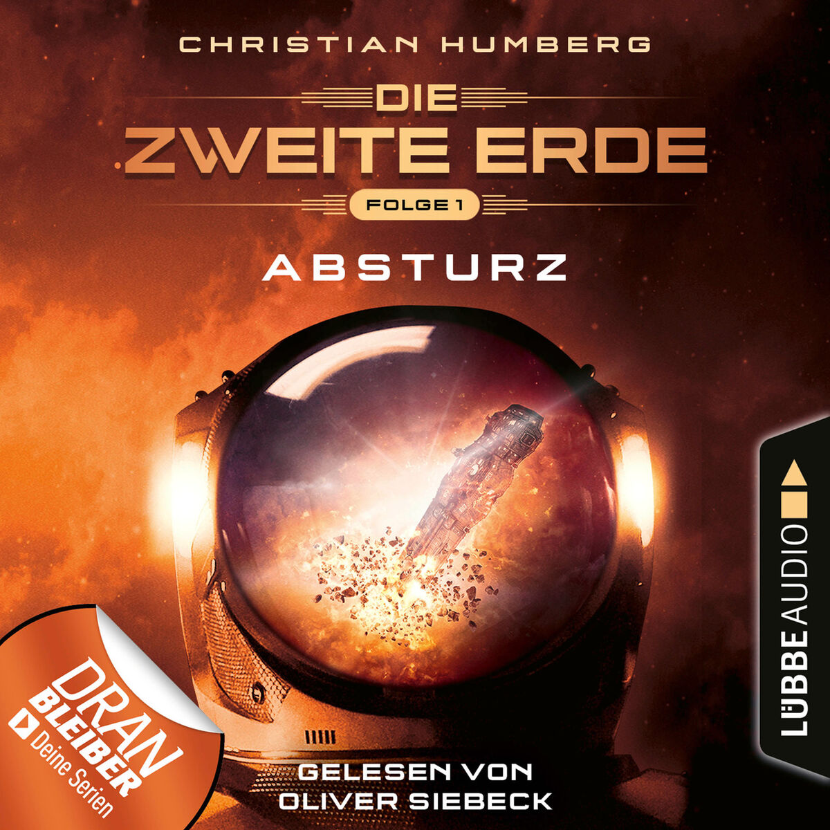 Album cover of Absturz - Mission Genesis - Die zweite Erde, Folge 1 (Ungekürzt)
