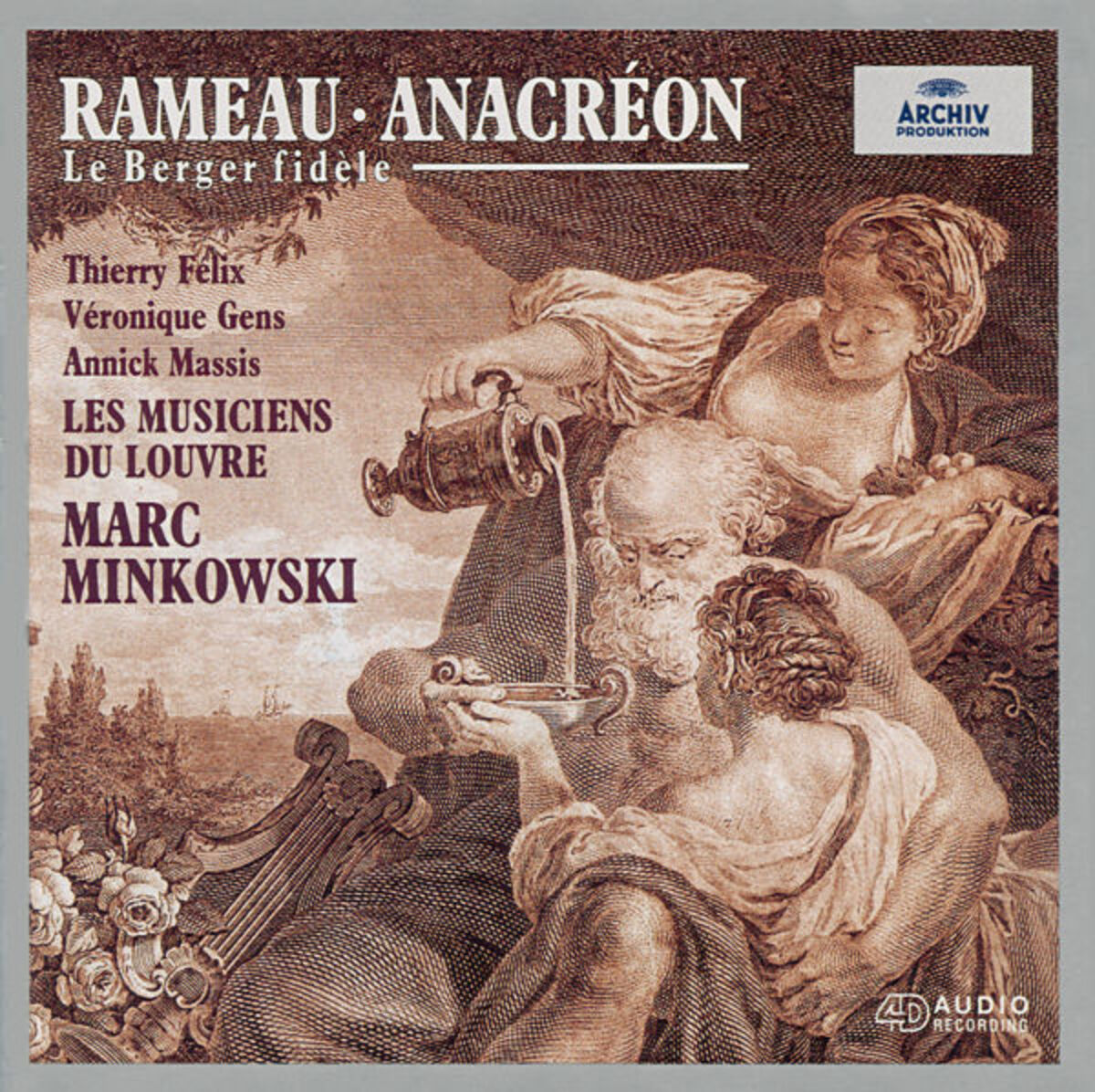 Album cover of Anacréon - original version / Scene 5 : Rameau: Anacréon - original version / Scene 5: L'Amour est le dieu de la paix! (l'Amour)