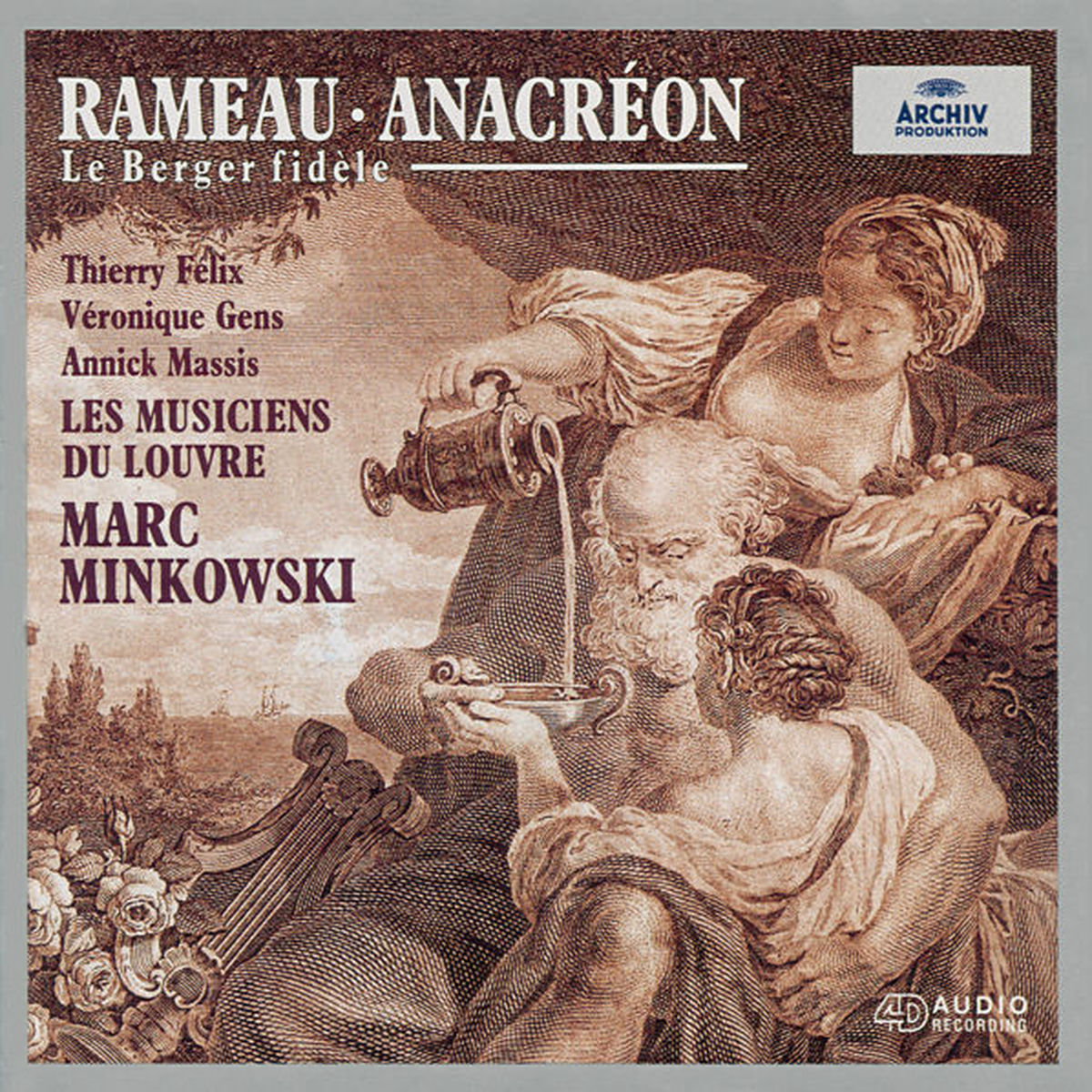 Album cover of Rameau: Anacréon