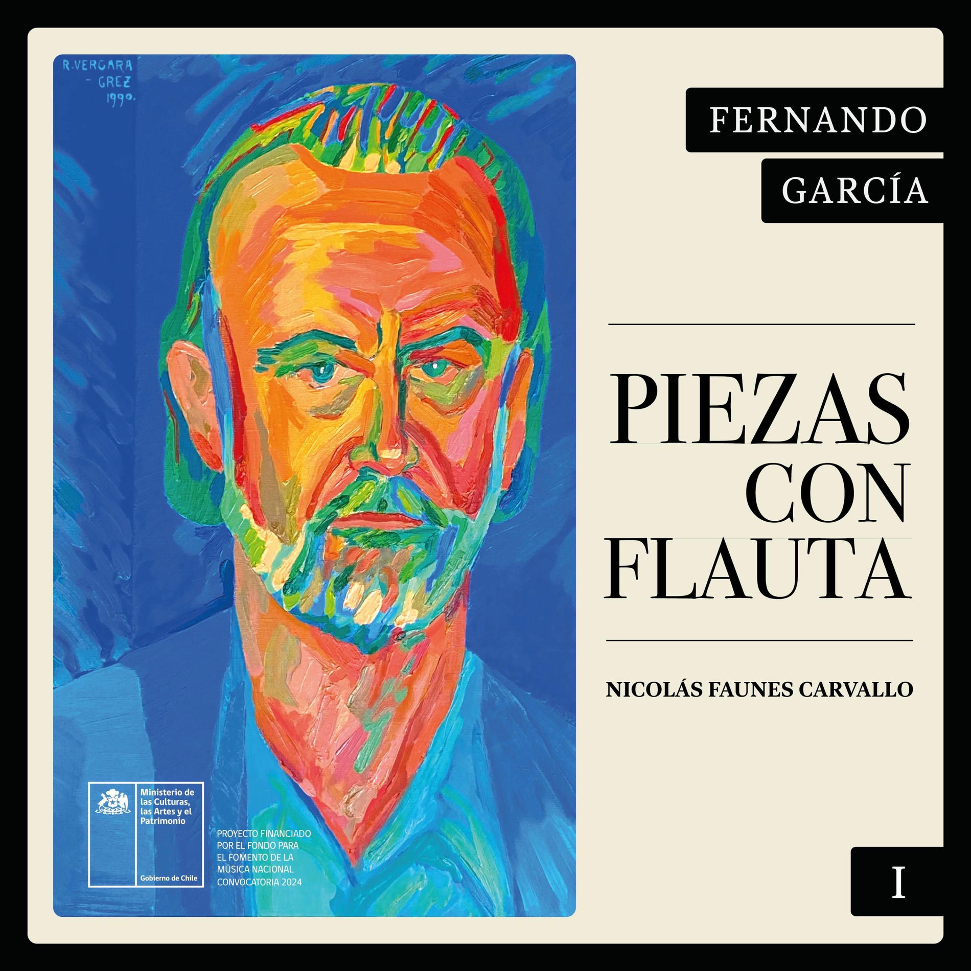 Album cover of Fernando García, Piezas con Flauta
