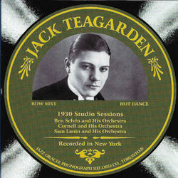 Cover of Jack Teagarden 1930 Studio Sessions