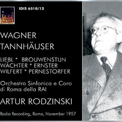 Cover of Wagner, R.: Tannhauser [Opera] (1957)