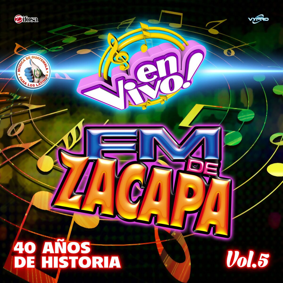 Album cover of 40 Años de Historia, Vol. 5 (En Vivo)