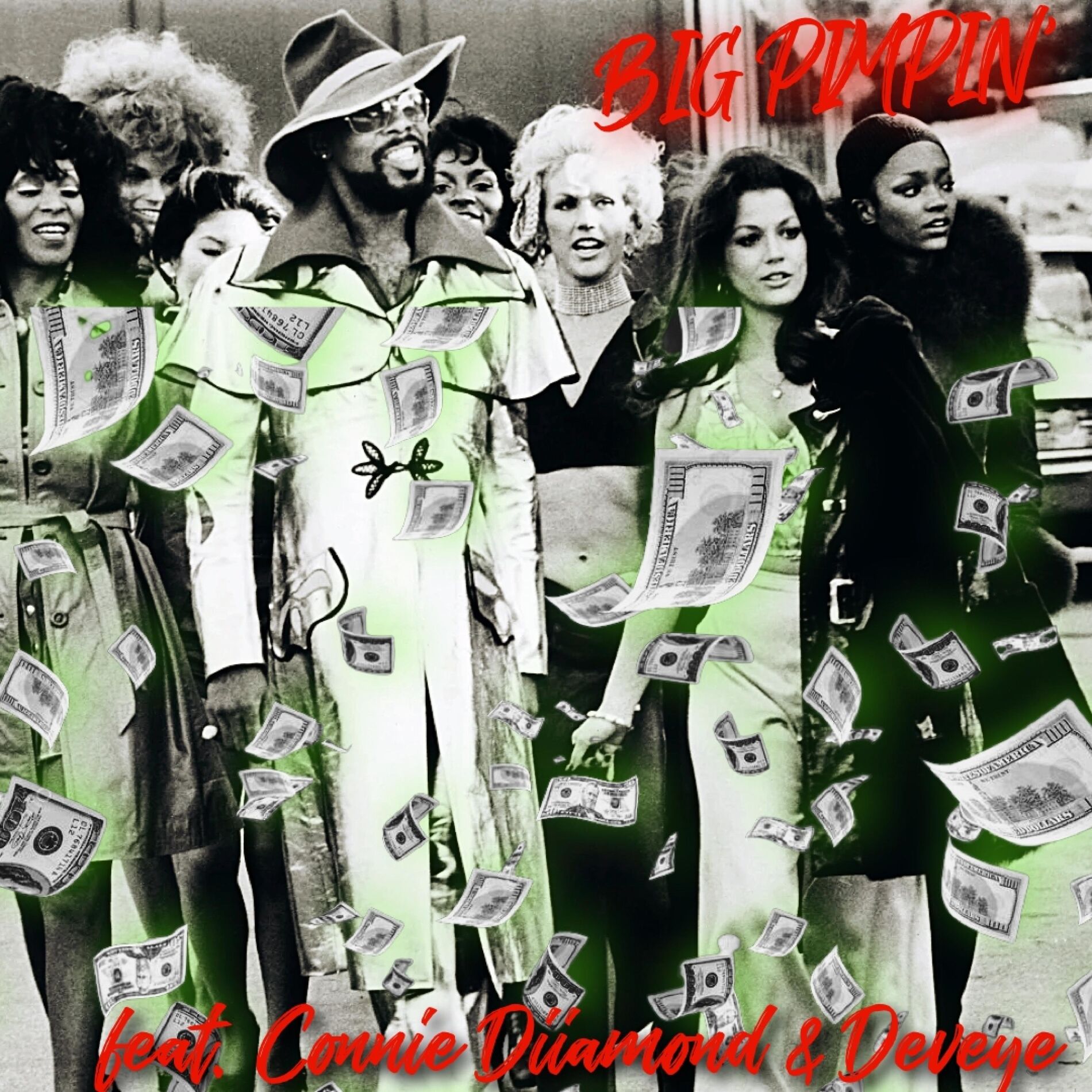 Album cover of Big Pimpin' (feat. Connie Diiamond & Deveye)