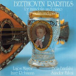 Cover of Beethoven: Adagio in E-Flat Major / Andante and Variations / 6 National Airs With Variations