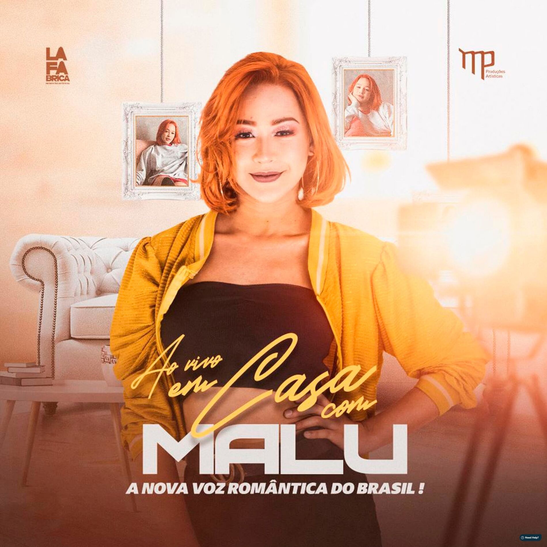 Album cover of Ao Vivo em Casa Com Malu
