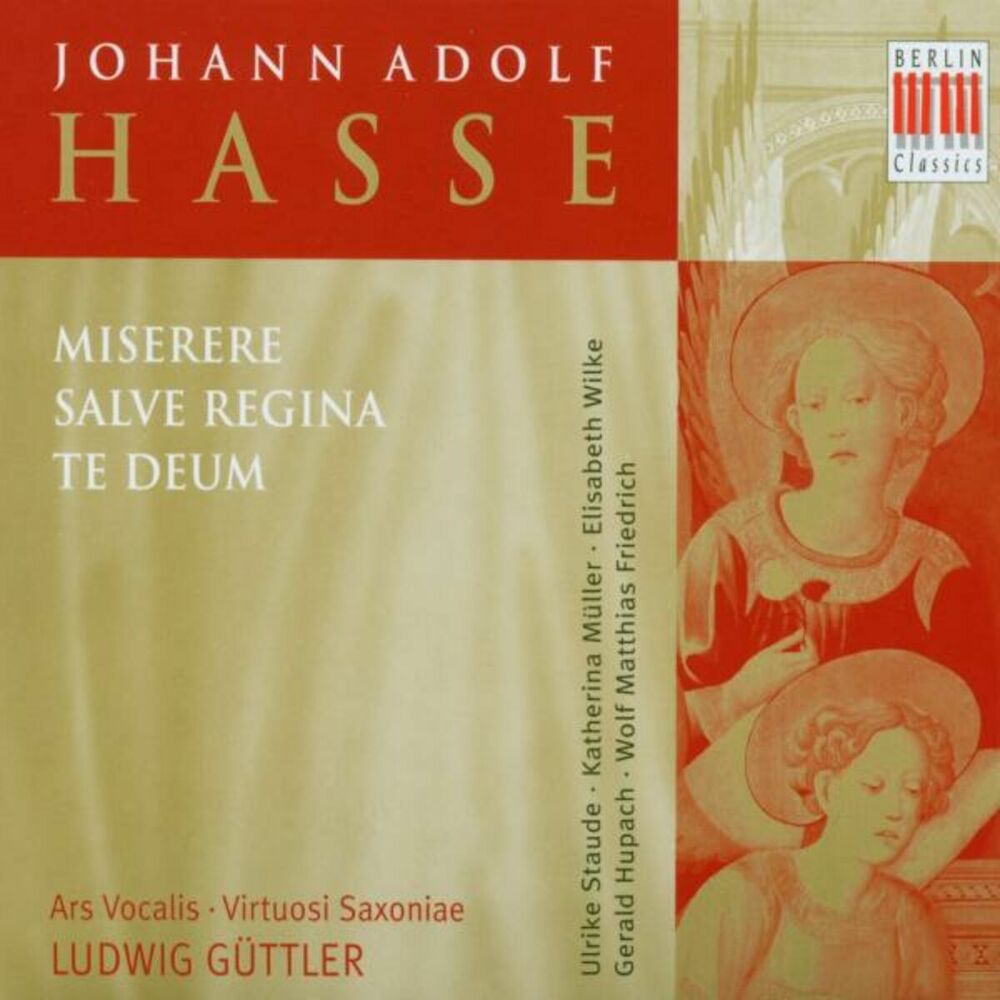 Picture of Hasse: Misere Salve Regina Te Deum