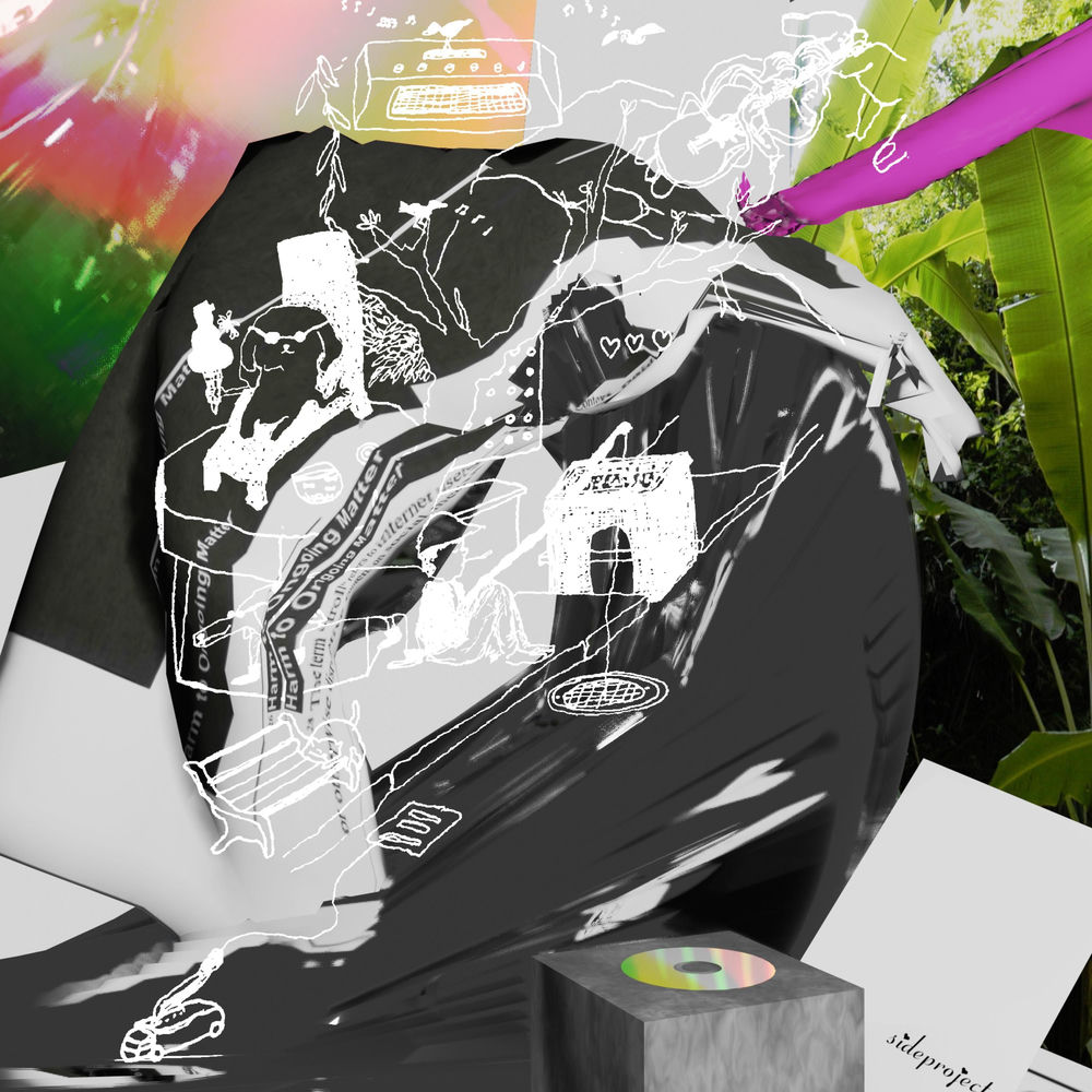 sandinista release party / ætla fara godmode sleeve