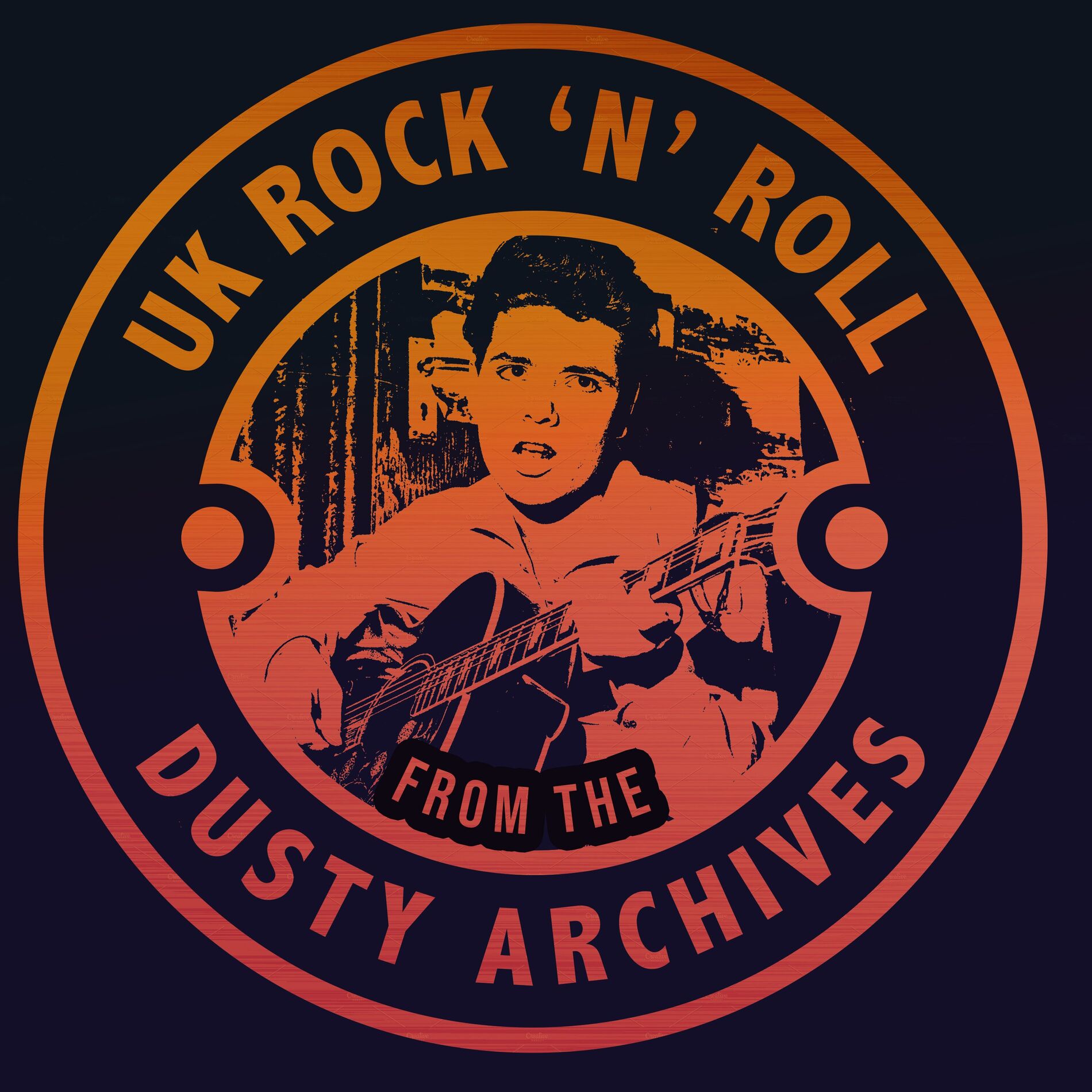 Album cover of UK Rock 'n' Roll from the Dusty Archives