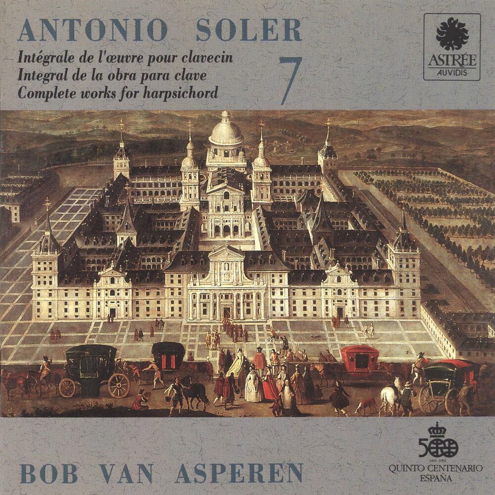 Picture of Soler: L'œuvre pour clavecin, Vol. 7 (Clavecin Michael Johnson, Fontmell Magna, 1979, d'après Pascal Taskin, Paris 1764)