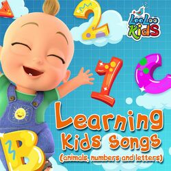 Cover of Learning Kids Songs (Animals, Numbers and Letters)