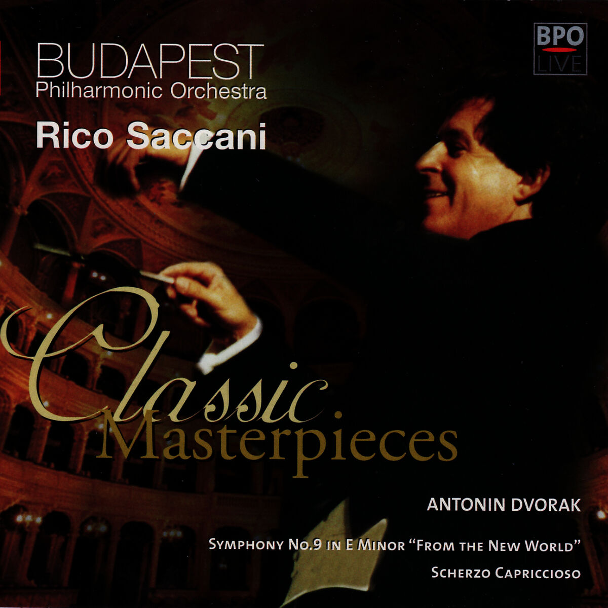 Album cover of Symphony No. 9 in E Minor, From The New World: Symphony No. 9 