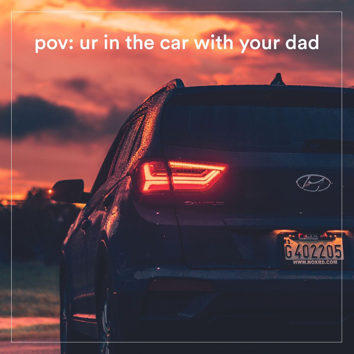 Album cover of pov: ur in the car with your dad