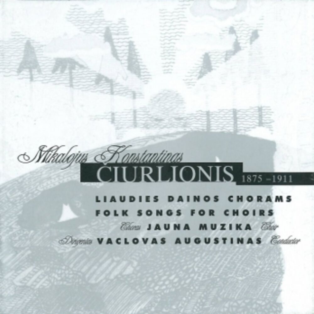 Picture of Liaudies Dainos Chorams (Folk Songs For Choirs) (Mikalojus Konstantinas Čiurlionis)
