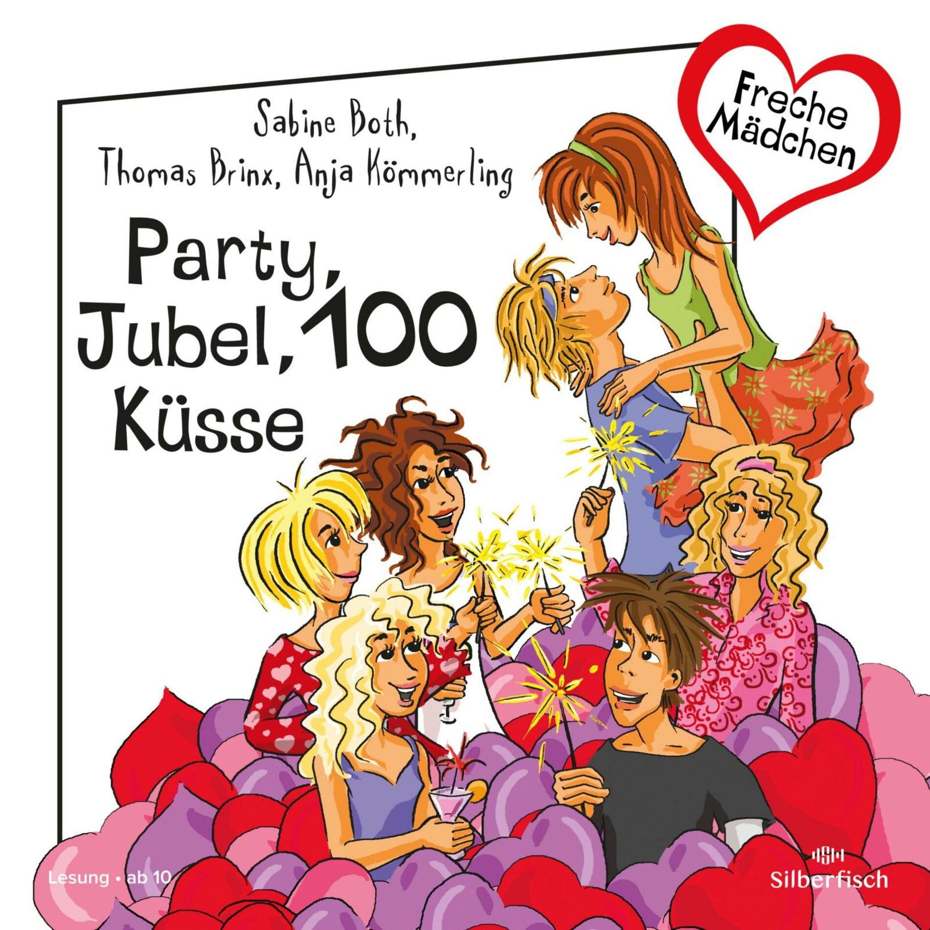 Album cover of Freche Mädchen: Party, Jubel, 100 Küsse